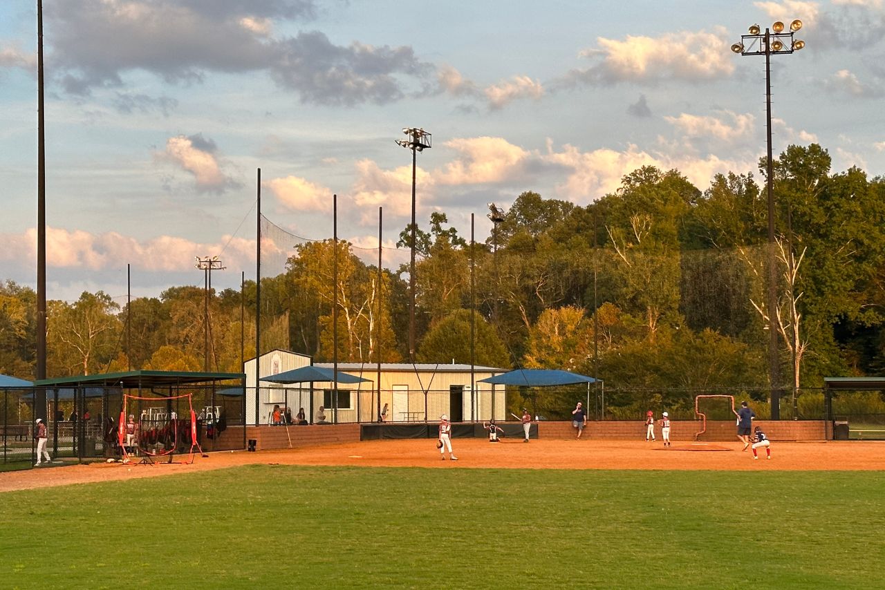 image of baseball diamond clay and grass at mulberry river sports complex